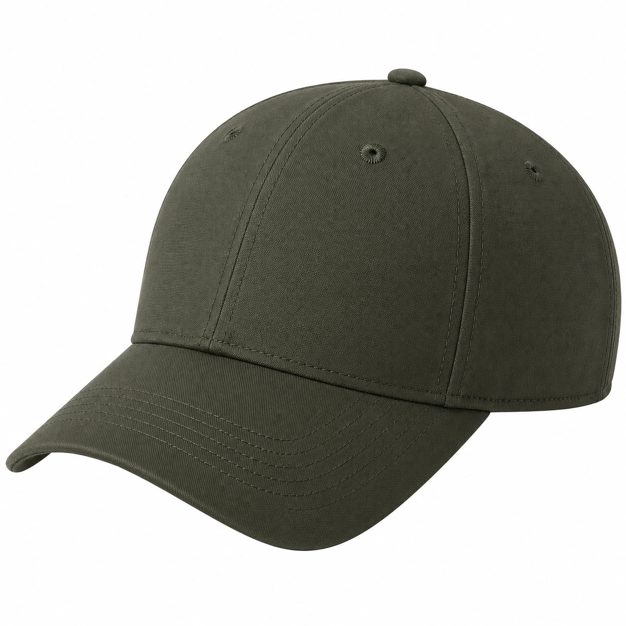 Unisex Basecap Oliv mit Verstellbarem Riemen