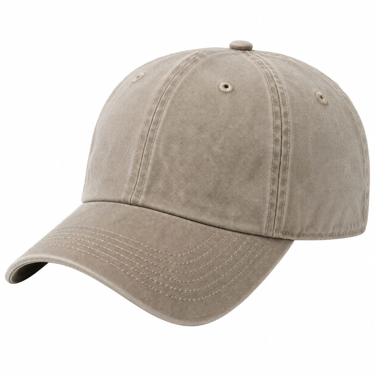 Unisex Verstellbare Basecap Beige