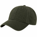 Unisex Verstellbare Basecap Dunkelgrün