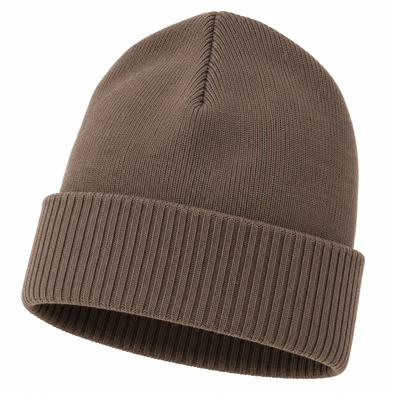 Unisex Strick-Wintermütze Braun