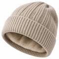Beanie Mütze mit Fleece-Innenfutter Beige