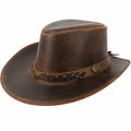 Westernhut im Vintage-Stil Braun
