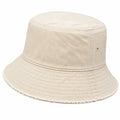 Unisex Fischerhut Beige mit Breiter Krempe