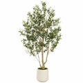 Künstlicher Olivenbaum 150 cm mit Topf Grün