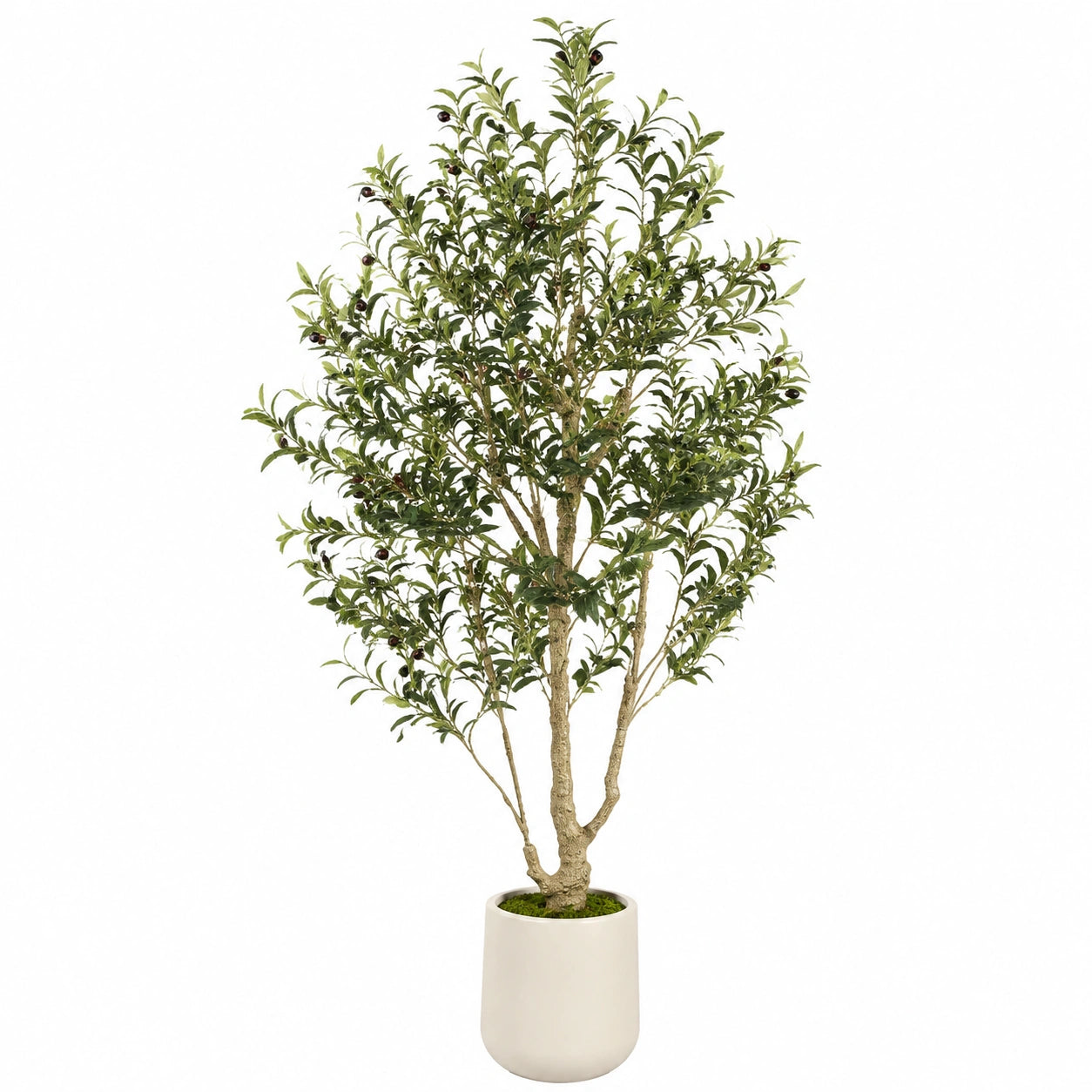 Künstlicher Olivenbaum 150 cm mit Topf Grün
