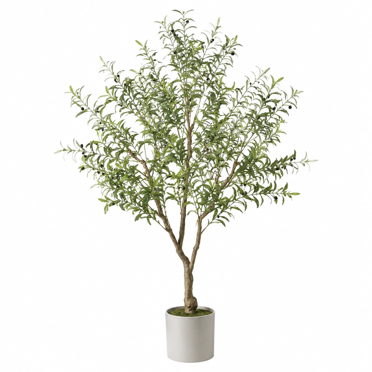 Künstlicher Olivenbaum im Topf 180cm Grün