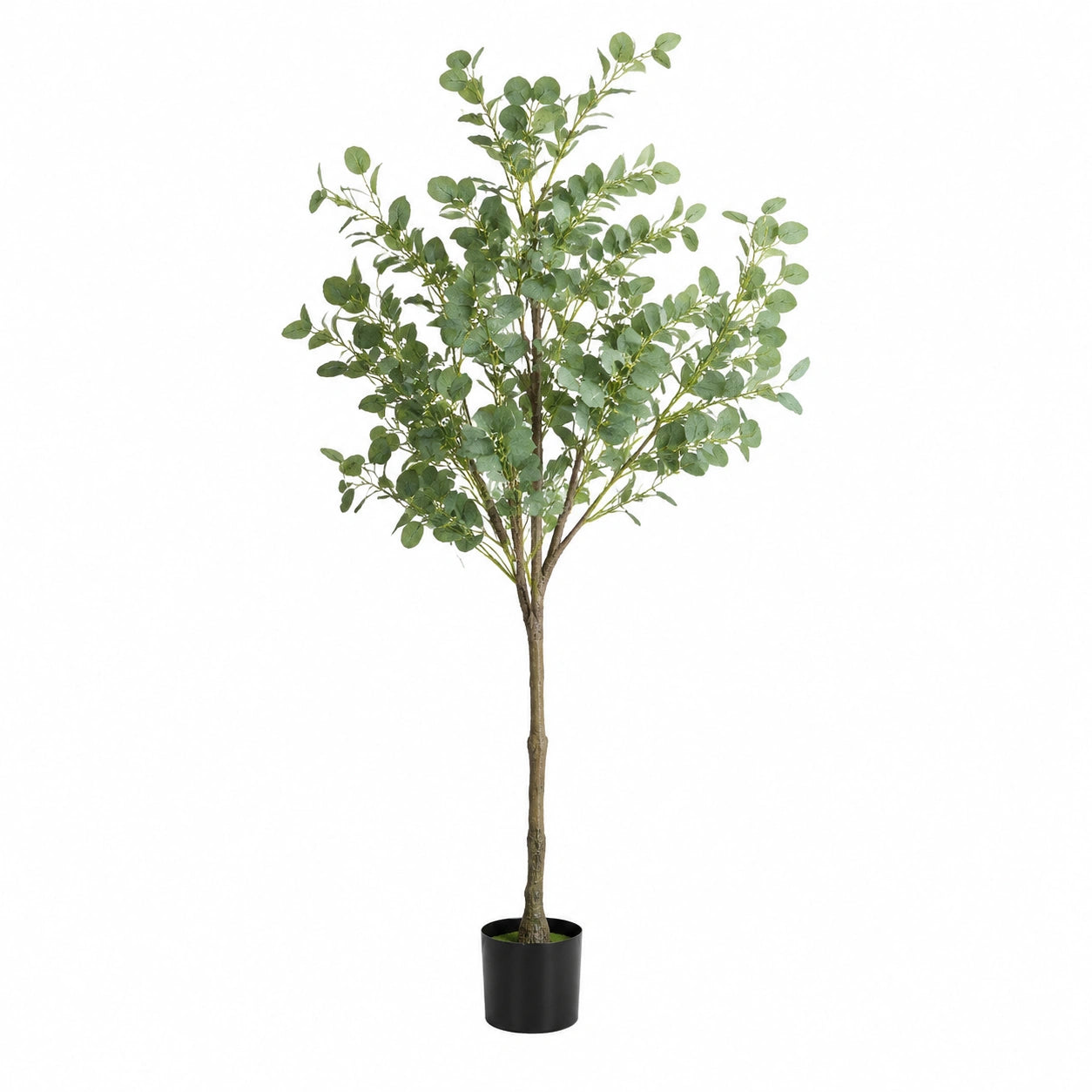 Künstlicher Eukalyptusbaum 180 cm Grün mit Topf