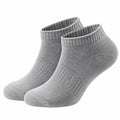 Graue Unisex-Kurzsocken Atmungsaktiv 2er Pack